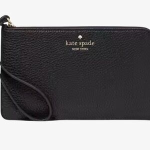 Kate Spade Black Textured Clutch